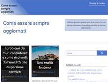 Tablet Screenshot of notizieinrete.org
